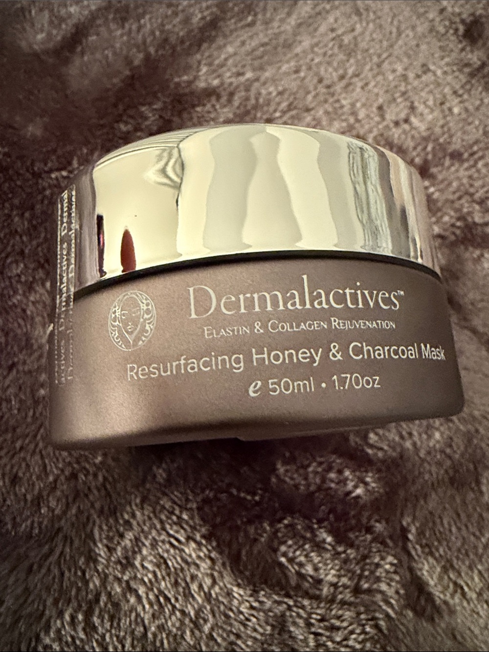 Dermalactives Resurfacing Honey & Charcoal Mask - Silver/Bronze